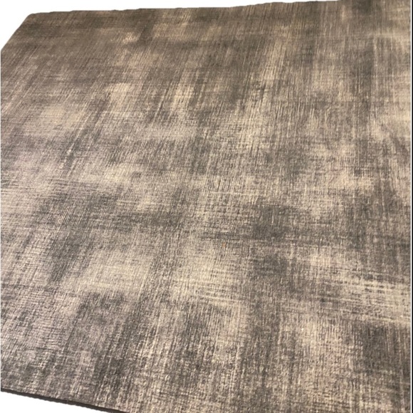Ruggable Washable Rug with Pad 8x10 Grey Ombré Neutral Modern - Picture 3 of 9